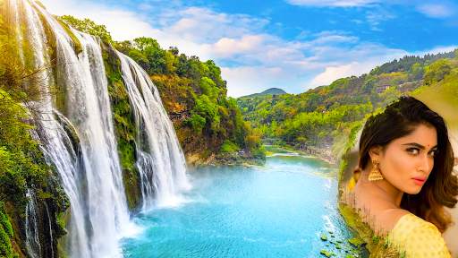 Waterfall Photo Editor -Frames स्क्रीनशॉट 13