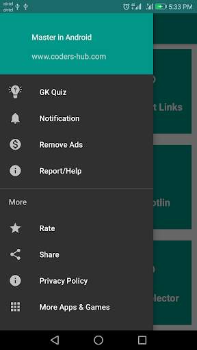 Master in Android screenshot 2