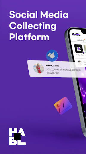 HABL, Social Curation Platform screenshot 1