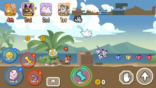 Pets Race - Divertido juego de carreras PvP screenshot 8