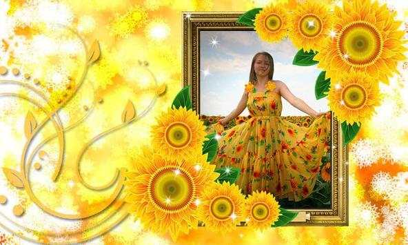 Sunflower Photo frames 3 تصوير الشاشة