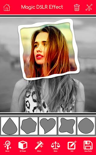 3D Mirror Photo Collage Editor screenshot 4