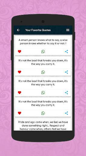 QuoteBuzz - Love Quotes, Life Quotes & Status screenshot 7