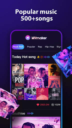 MVmaker - Music Video Maker скриншот 2
