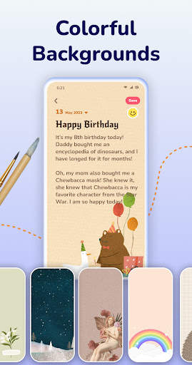 Diary with Lock: Daily Journal screenshot 5