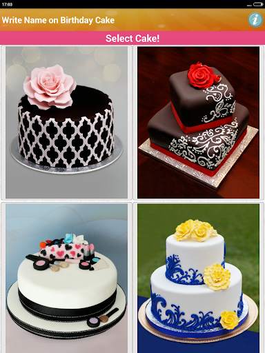 Write Name on Birthday Cake скриншот 13