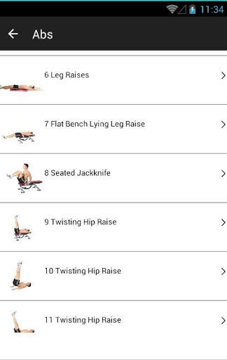 Gym Chart screenshot 2