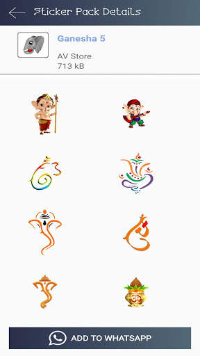 WA Sticker Ganesh : Bal Ganehsha screenshot 6