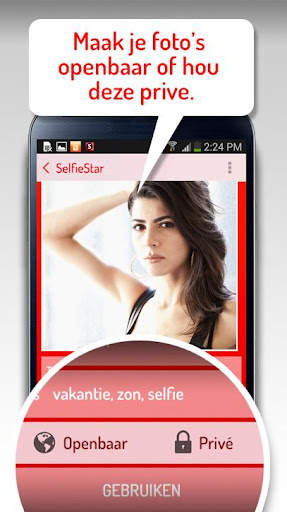 SelfieStar: deel Selfies & cha screenshot 6