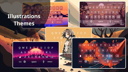 Keyboard Themes screenshot 1