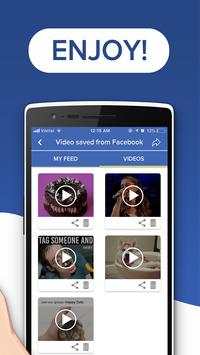 Free FB Video Downloader: Lite Version screenshot 3