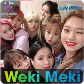 Weki Meki Music Offline icon