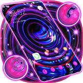 Pink & Blue Launcher Theme 1.264.1.27