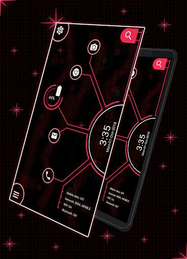 Curve Hi-tech Launcher 2021 Pro - Next Generation screenshot 6