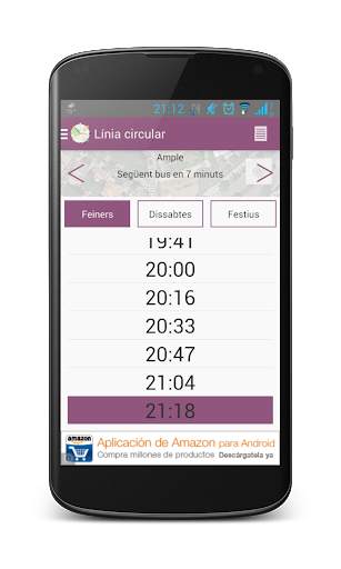 Mataró bus screenshot 5