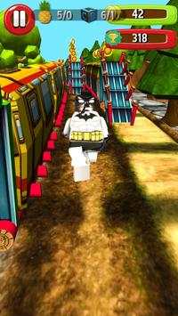 Subway Lego Spider-Run Adventure screenshot 1