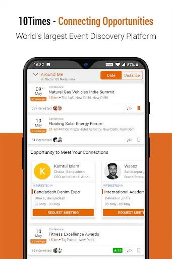 10times - Find Events, Tradeshow & Conferences screenshot 1