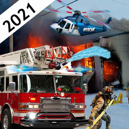 Real Fire Fighter Truck Driving :Emergency Game 1.04