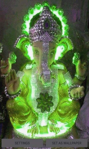 Ganesh Ji Live Wallpaper screenshot 1