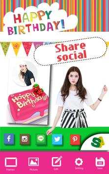 Happy Birthday Photo Editor screenshot 3