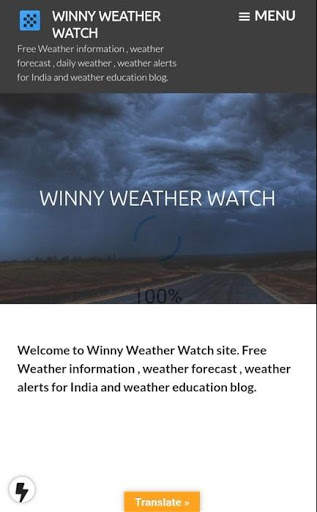 Winny Weather Watch : Weather Forecast App screenshot 1