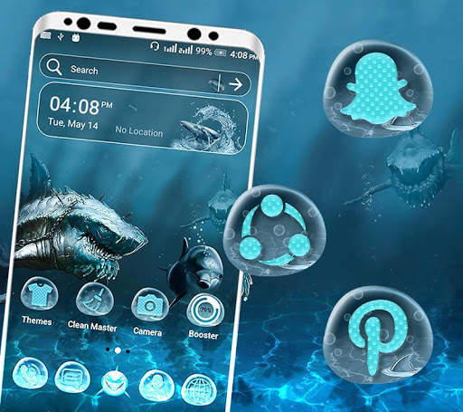 Shark Launcher Theme screenshot 1