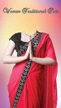 Women Traditional Photo Suit : Women Photo Editor screenshot 7