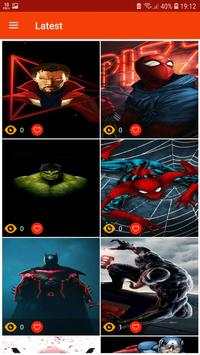 Superheroes Wallpapers HD - Premium screenshot 1
