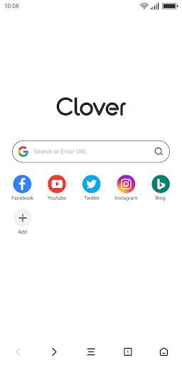 Clover Browser screenshot 1
