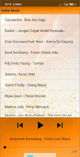 Lagu Pop Indonesia lengkap Offline screenshot 3