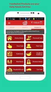 Amazon FreeBasket shopping app screenshot 3