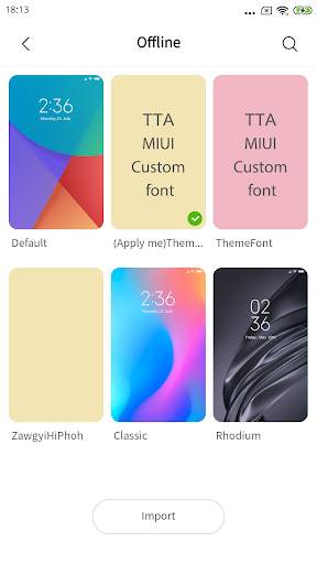 TTA MIUI Custom font installer screenshot 5