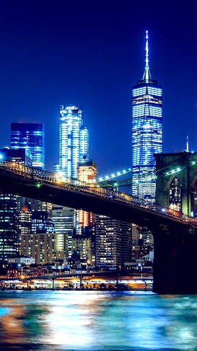 City Night Scenery APUS Live Wallpaper screenshot 5