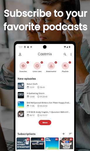 Castmix - Podcast and Radio screenshot 5