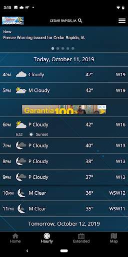 KCRG-TV9 First Alert Weather screenshot 3