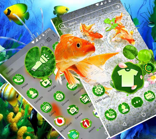Koi Fish Launcher Theme screenshot 4