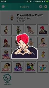 Punjabi Stickers For Whatsapp screenshot 6