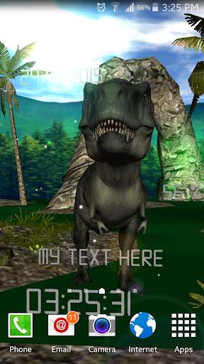 T-Rex King Dinosaur Lwp Lite screenshot 3