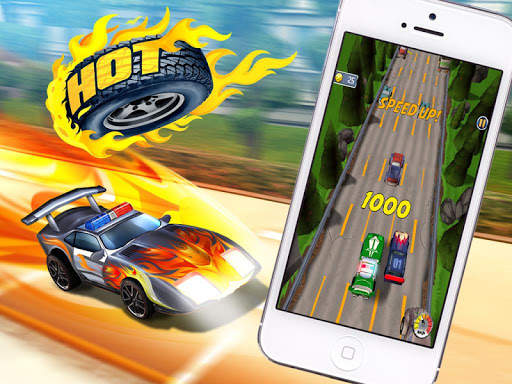 Hot Tire Asphalt Burner Action screenshot 9
