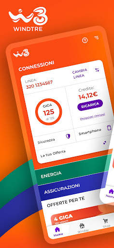 WINDTRE screenshot 1