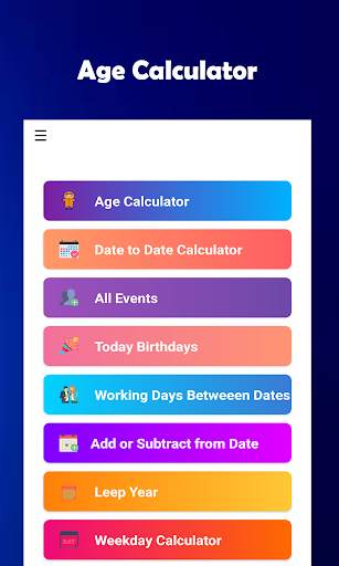 Age Calculator(Date to Date calculator) screenshot 3