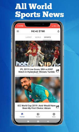 News Star - Latest News,World,Sprots screenshot 3