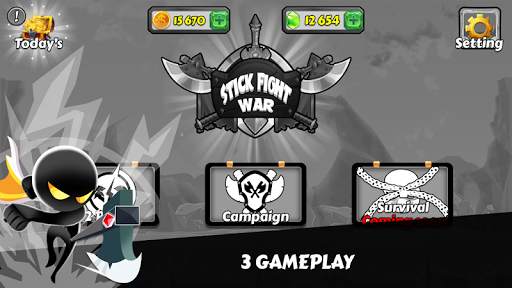 Stickman Axe Master : Axe Puzze screenshot 1
