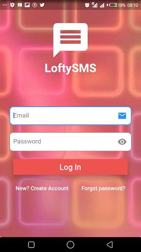 Loftysms Application screenshot 1