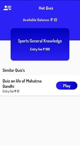 HotQuiz - Play And Earn Money स्क्रीनशॉट 3