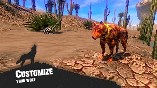 Wolf Simulator - Animal Games screenshot 2