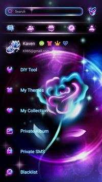 GO SMS BRIGHT ROSE THEME screenshot 5