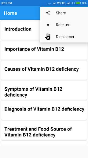 Vitamin B12 Deficiency Guide screenshot 3