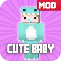 Cute Baby Mod for Minecraft PE logo