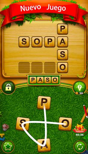 Palabra Crucigrama Búsqueda screenshot 1